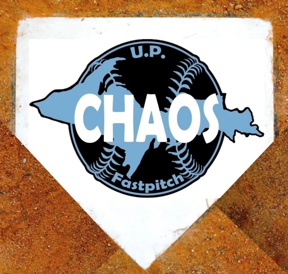UP Chaos Fastpitch softball logo